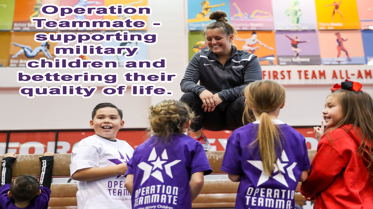 Operation Teammate provides military children with community resources and leadership opportunities to enhance their quality of life.