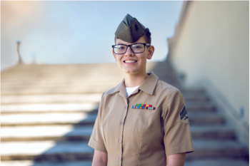photo of Cpl Alicia Tate, U.S. Marines