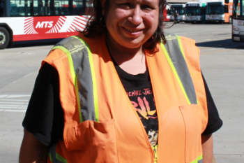 Christina’s essential work during the COVID-19 pandemic helped keep buses clean and safe for commuters in our community.